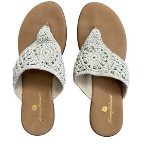 Tommy Bahama Women’s Irina Crochet Top Sandals